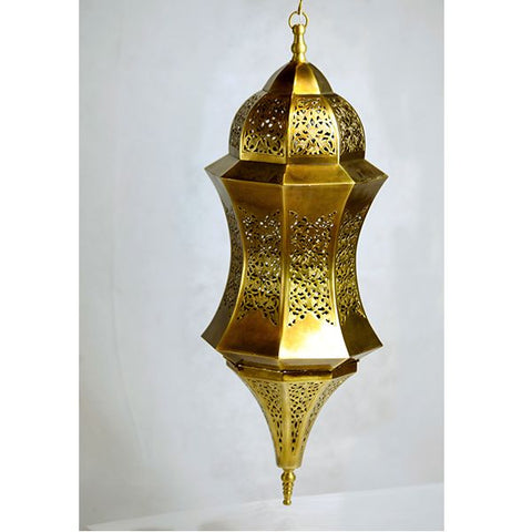 ASIAN COPPER CEILING LIGHT 35/15cm